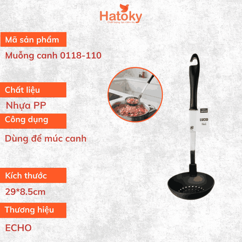 Muỗng canh có lỗ lọc ECHO 0118-110