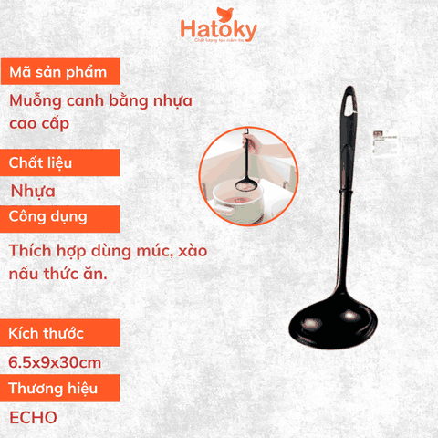 Muôi Canh Chịu Nhiệt Echo - Chất Lượng Nhật Bản