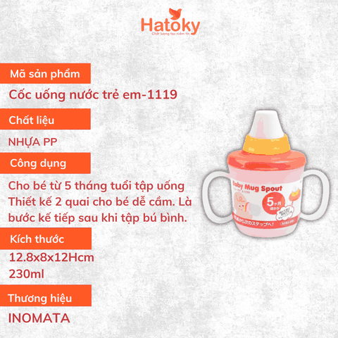 Cốc uống nước trẻ em-1119