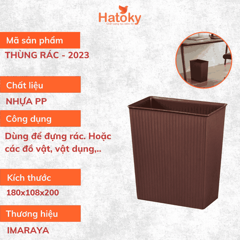 THÙNG RÁC - 2023