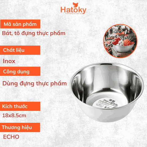 Bát, tô đựng thực phẩm