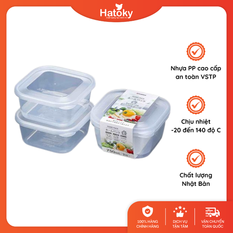 Hộp đựng thực phẩm chịu nhiệt lò vi sóng - K299-1