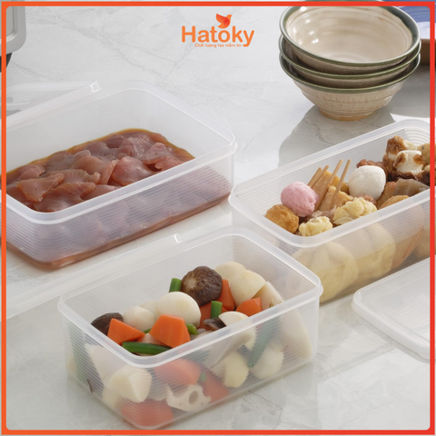 Hộp Đựng Thực Phẩm INOMATA Natural Pack 1.4L