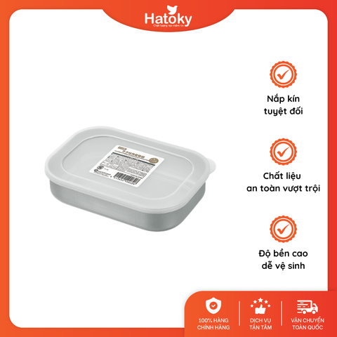 Hộp đựng thực phẩm Inox nắp nhựa ECHO 440ml