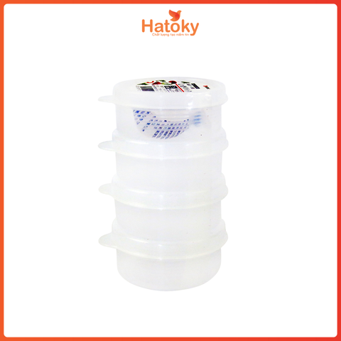 Hộp Nhựa Đựng Thực Phẩm 70mL×4 NAKAYA