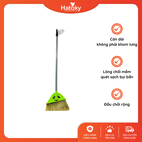 Chổi nhựa cán dài