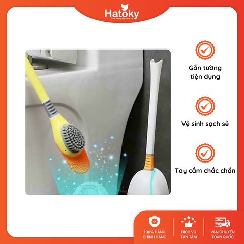 Bộ chổi cọ Toilet gắn tường