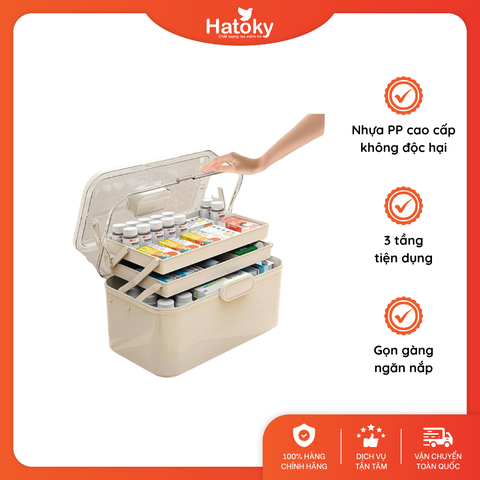 Hộp đựng thuốc y tế đa năng HX-156