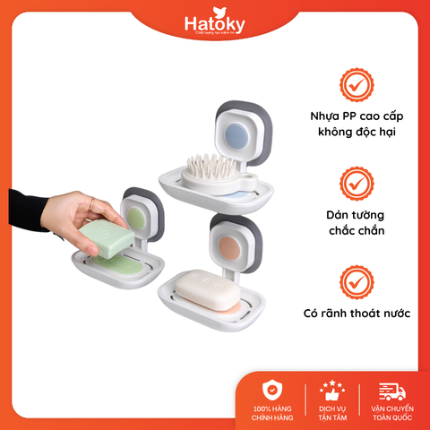 Khay xà bông dán tường - Xanh biển