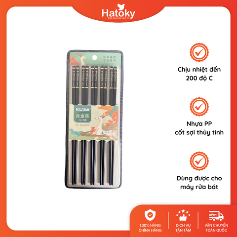 Set 10 đôi đũa cao cấp 27cm KY-JF-1