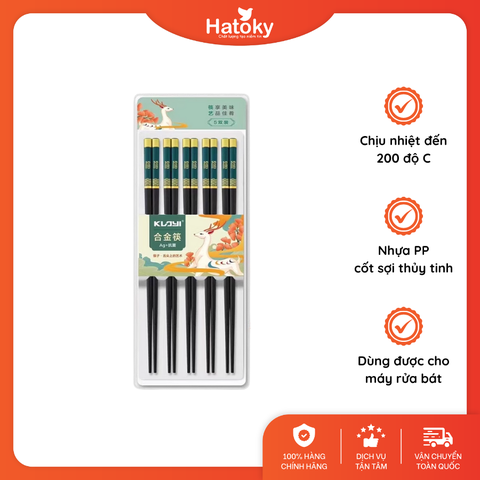 Set 10 đôi  đũa cao cấp 27cm KY-JF-2