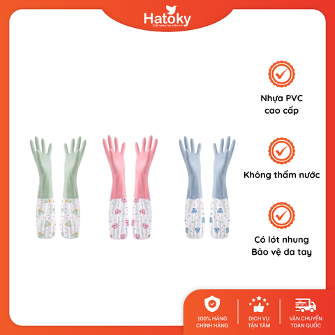 Găng tay rửa chén lót nhung MM-PJHHXJR