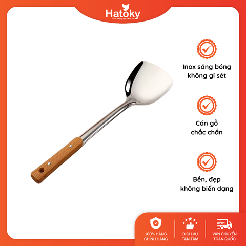 Muỗng đảo thép không gỉ cao cấp MSD-3844