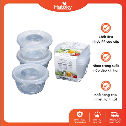 Hộp đựng thực phẩm chịu nhiệt lò vi sóng - K293-1