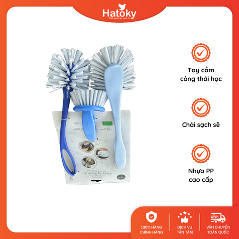Bộ 3 chổi vệ sinh