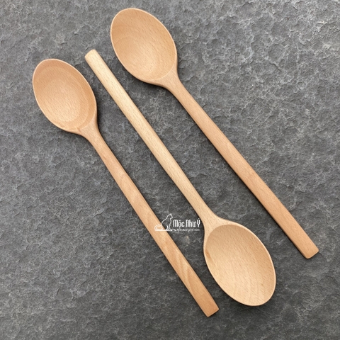 Thìa ăn (size to) gỗ Dẻ Gai xuất khẩu