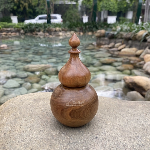 Lọ tăm gỗ Bách Xanh rừng thơm