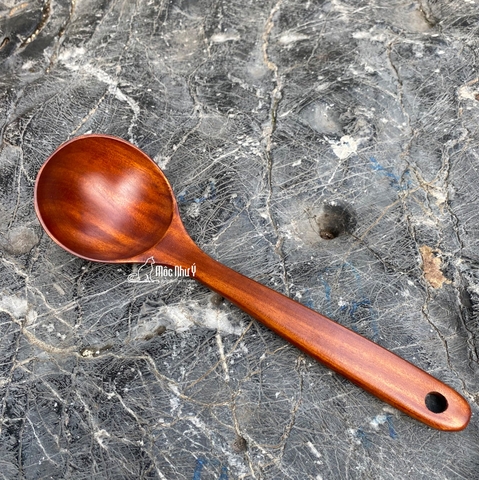 Muôi múc canh (size trung) gỗ Nhãn xuất khẩu