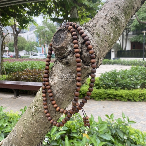 Vòng tràng 108 hạt gỗ Bách Xanh 10 ly thơm