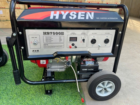 Máy phát điện xăng đồng bộ HS7500E ( 5 – 5.5kw)