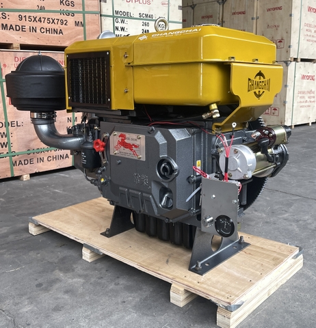 Động cơ diesel    EH36NM(D36 gió đề) CHANGCHAI SINCE 1913
