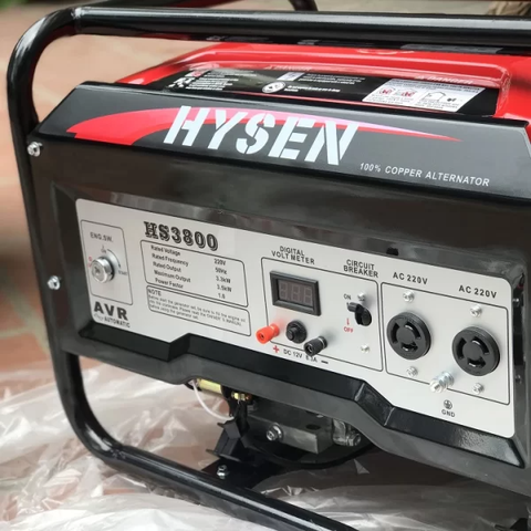 Máy phát điện xăng đồng bộ HS3800E ( 3.3 – 3.5kw)