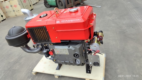 Động cơ diesel    EH36NM(D36 gió đề) CHANGCHAI SINCE 1913