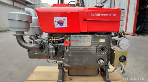 Động cơ diesel S1100M (D15  đề) VIKYDFENG