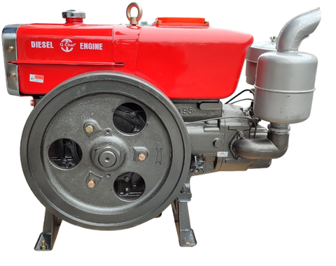 Động cơ diesel S195(D12 nước ) VIKYQ.CHAI