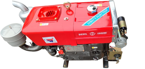 Động cơ diesel S1100M (D15  đề) VIKYQ.CHAI