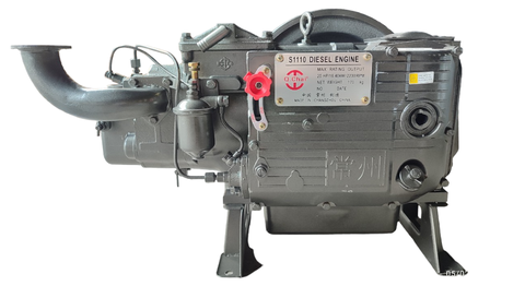 Động cơ diesel S1110 -1  (D20 nước không bình dầu két nước) VIKYQ.CHAI