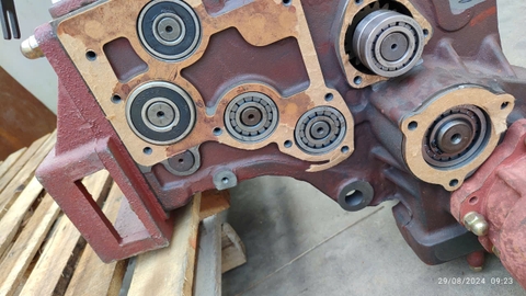 HỘP SỐ GL91 KUJOYO  (PULY CÔN 250 mm) MÀU ĐỎ