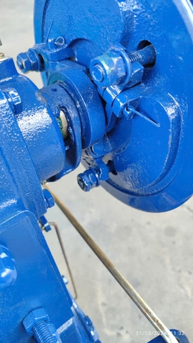 DÀN XỚI GL91 XÍCH PULY 3 RÃNH  ( Màu xanh)