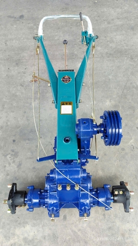 DÀN XỚI GL91 XÍCH PULY 3 RÃNH  ( Màu xanh)