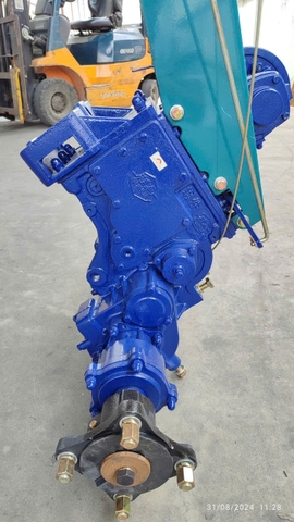 DÀN XỚI GL91 XÍCH PULY 3 RÃNH  ( Màu xanh)