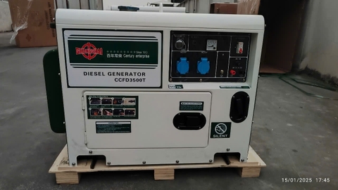 MÁY PHÁT ĐIỆN DẦU ĐỒNG BỘ CCFD3500T CHANGCHAI1913 - 3kw