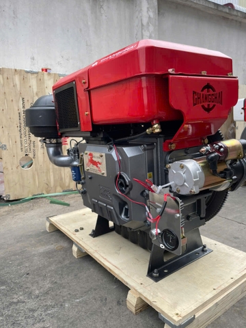 Động cơ diesel    L28NM (D28 gió đề )  CHANGCHAI SINCE 1913