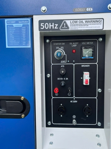 MÁY PHÁT ĐIỆN DẦU ĐỒNG BỘ KJ11000TD (8KW) KUJOYO