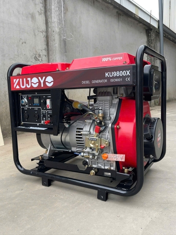 Máy phát điện dầu đồng bộ  KJ9800X ( 6kw) KUJOYO - Không chống ồn