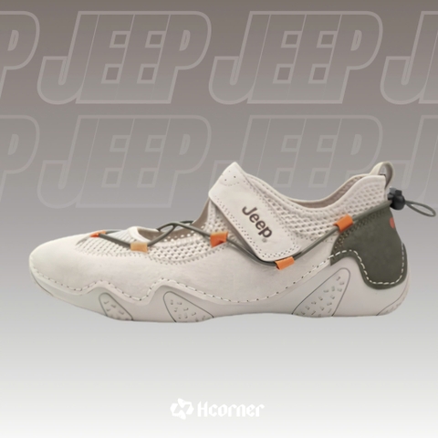 Giày Jeep Mary Jane 'Grey Orange ' [PX241WAS932]