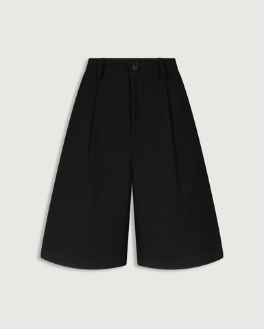 Relaxed Shorts - Black