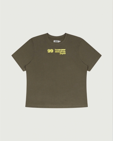House Crew Tee - Olive Brown