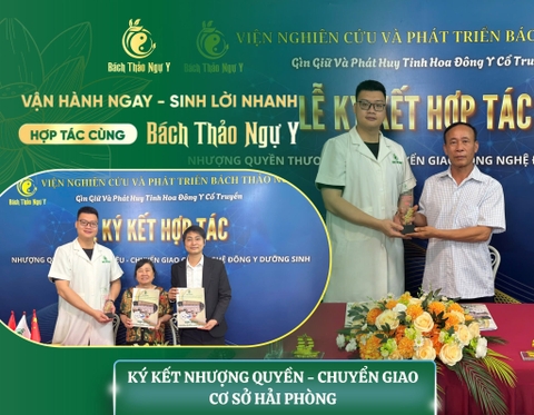 LỄ KÝ KẾT HỢP TÁC BÁCH THẢO NGỰ Y CƠ SỞ HẢI PHÒNG