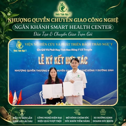 LỄ KÝ KẾT HỢP TÁC CHUYỂN GIAO CÔNG NGHỆ BÁCH THẢO NGỰ Y CƠ SỞ BẮC NINH