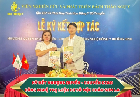 KÝ KẾT HỢP TÁC NHƯỢNG QUYỀN - CƠ SỞ NHƯ Ý MỘC CHÂU