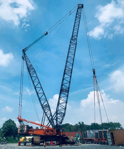 Đại tu, thiết kế, phục hồi cẩu Liebherr LR1550 - 550T