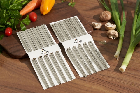 Đũa inox 316 Kailer (Hộp 10 đôi), KL-8386