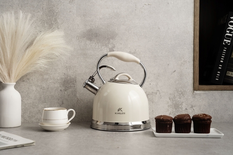 Ấm đun bếp từ cao cấp 3.5L Kailer (12c/t), KL-266