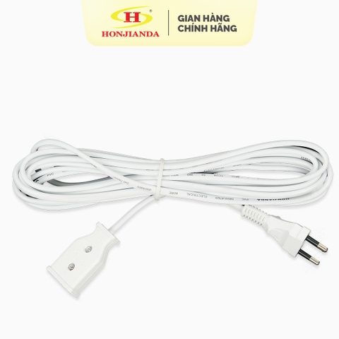 Phích nối dài Honjianda 10~13A/220V, chất liệu nhựa ABS