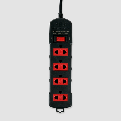 Ổ cắm điện Honjianda mã 09 - công suất tối đa 2.500W, dây dài 3m